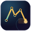 Harmonacci Pattern AI trading robot logo