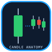 Candle Anatomy MT4 Aggressive Strategy Tester result, -24.41% simulated ROI