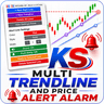 KS Multi Trendline And Price Alert Alarm