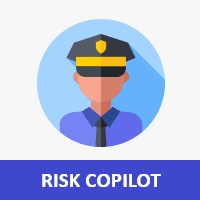 Risk Copilot Aggressive Strategy Tester result, -24.34% simulated ROI