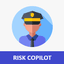 Risk Copilot trading robot logo