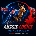Aussie Loonie Revolution trading robot logo