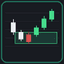 ICT Order Block Detector trading robot logo