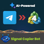 Telegram to MT4 using AI trading robot logo
