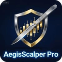 AegisScalperV7 trading robot logo