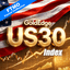 GoldEdge US30 trading robot logo