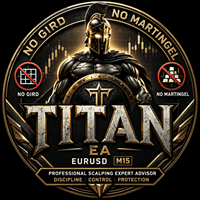 TitaNFX Conservative Strategy Tester result, 13.8% simulated ROI
