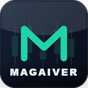 Magaiver trading robot logo