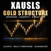 XauSLS Gold Session Liquidity Structure trading robot logo