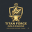 Titan Forge Gold Engine trading robot logo