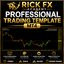 Rick FX Academy Professional Trading Template MT4 trading robot logo