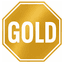 Gold Sign trading robot logo
