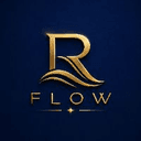 R flow trading robot logo
