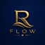 R flow trading robot logo