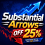Substantial Arrows trading robot logo