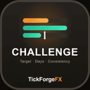 Prop Firm Challenge Objectives Tracker trading robot logo