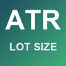 ATR Position Size Calculator Risk Lot Panel