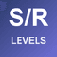 Support Resistance Auto Levels Day Week Round trading robot logo