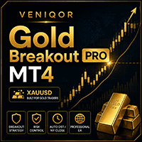 Veniqor Gold Breakout PRO MT4 trading robot logo