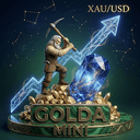 Golda mini trading robot logo