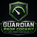 Guardian Prop Cockpit trading robot logo
