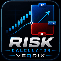 Risk Calculator Veqrix trading robot logo