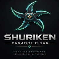 Shuriken Parabolic Sar trading robot logo