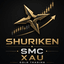 Shuriken SMC XAU trading robot logo