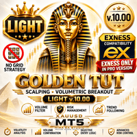 Golden tut xauusd scalping trading robot logo
