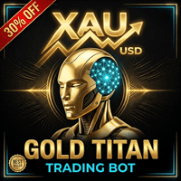 Gold Titan Trading Bot Conservative Strategy Tester result, 14.53% simulated ROI