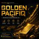 Golden PacifiQ trading robot logo
