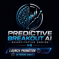 PredictiveBreakout Conservative Strategy Tester result, 14.47% simulated ROI