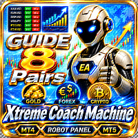 Guide8Pairs E4 trading robot logo