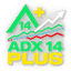 Plus ADX 14 trading robot logo