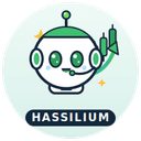 Hassilium trading robot logo