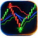 EMA Buy Sell Scalper trading robot logo