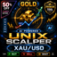 Unix Scalper trading robot logo