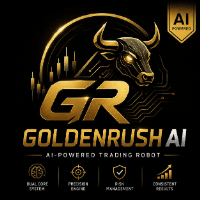 GoldenRush AI Aggressive Strategy Tester result, -21.79% simulated ROI