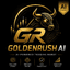 GoldenRush AI trading robot logo