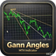 Gann Angle Lines for MT4 trading robot logo