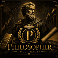 Philosopher trading robot logo