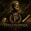 Philosopher trading robot logo