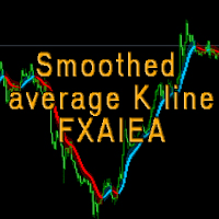 Smoothed average K line MT4
