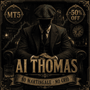AI Thomas trading robot logo