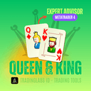Queen and King MT4 trading robot logo
