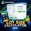 Lot Size Calculator Indicator MT5 trading robot logo