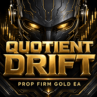 Quotient Drift MT4 Conservative Strategy Tester result, 15.05% simulated ROI