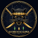 Quorum trading robot logo