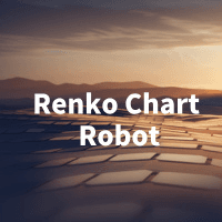 Renko Chart Robot Conservative Strategy Tester result, 4.96% simulated ROI