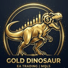 Gold Dinosaur